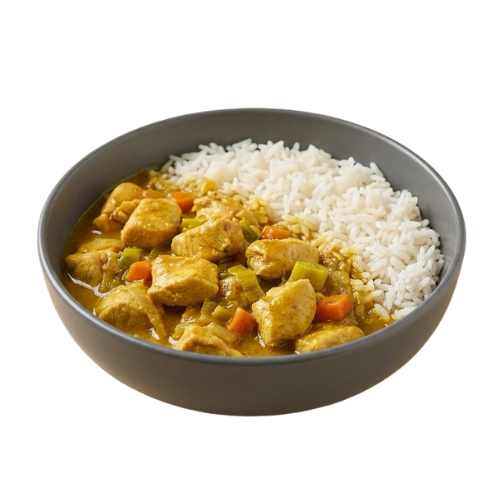 Pollo al Curry con Arroz